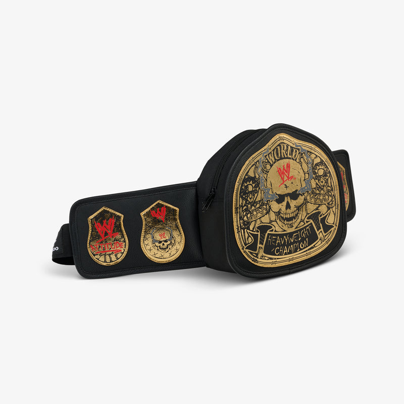WWE "Stone Cold" Steve Austin Smoking Skull Championship Fanny Pack