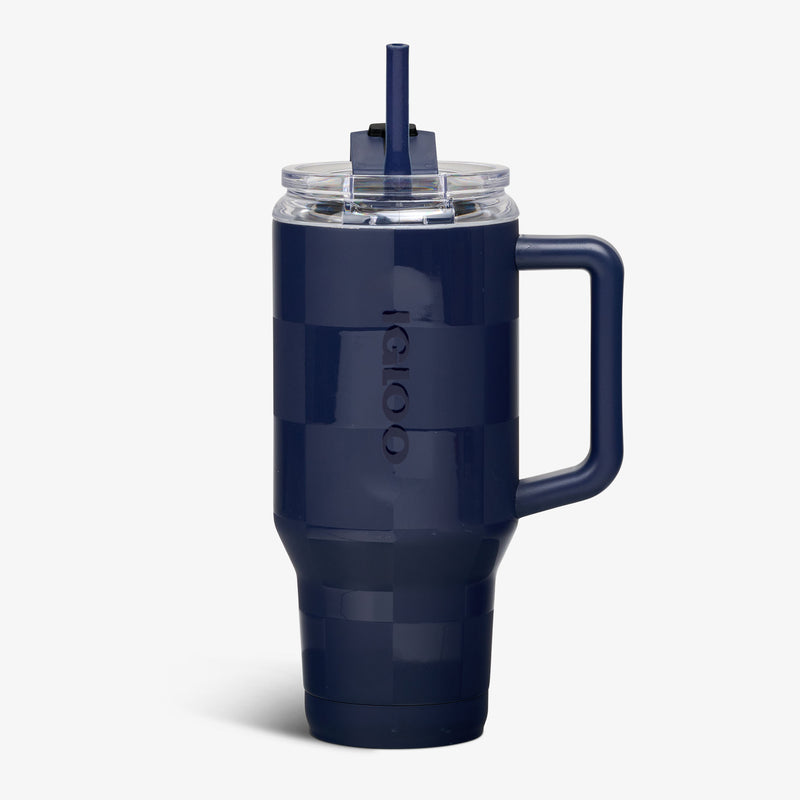 32 Oz Flip ‘n’ Sip Travel Mug - Skeleton Glow