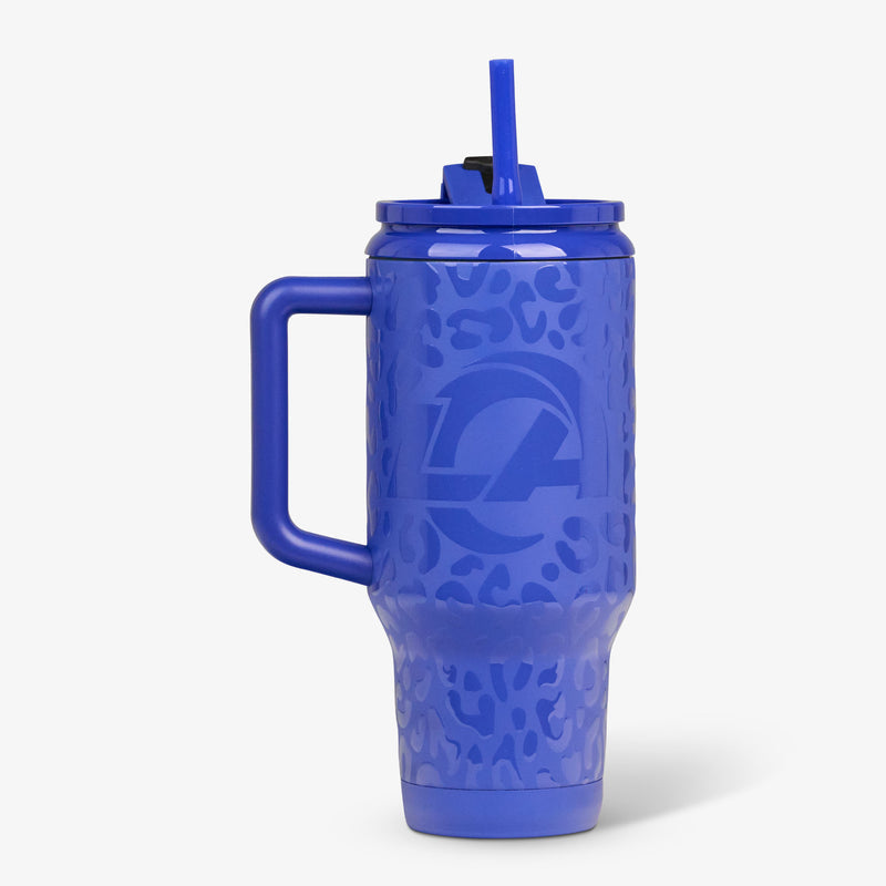 NFL 32 Oz Leopard Flip ‘n’ Sip Travel Mug - Cowboys