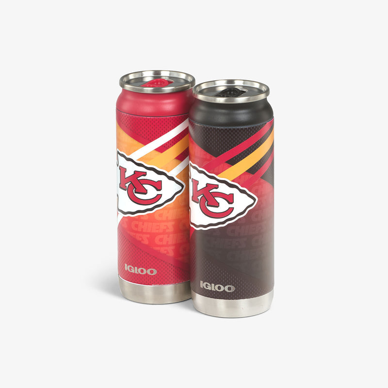 Kansas City Chiefs Home & Away 16 Oz Can 2-Pack
