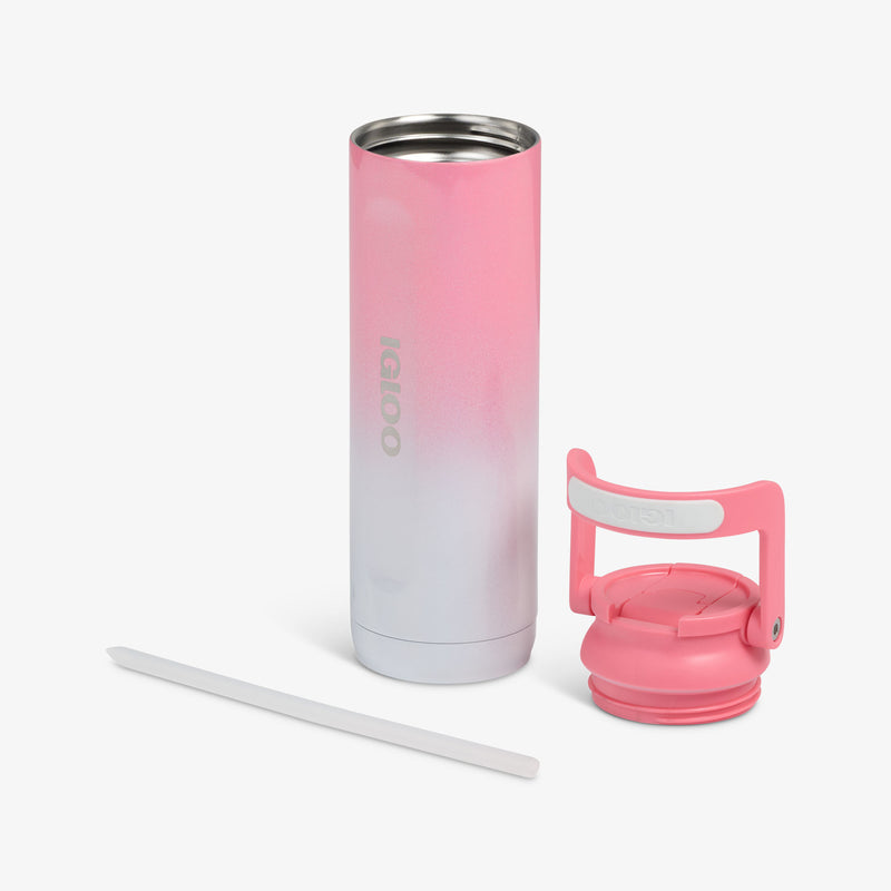 20 Oz Sport Sipper Bottle - Gradient Pink