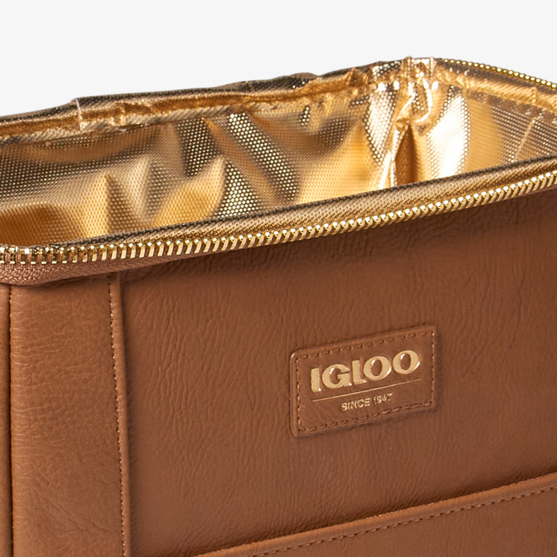 Igloo Luxe® Mini Convertible Backpack - Cognac