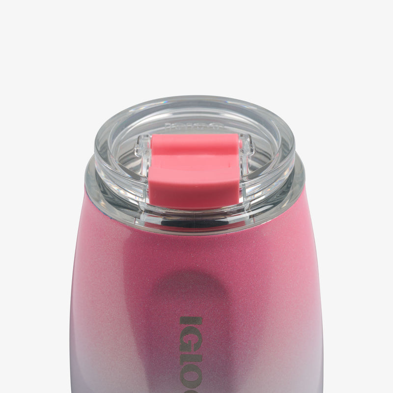 10 Oz Wine Tumbler - Gradient Pink