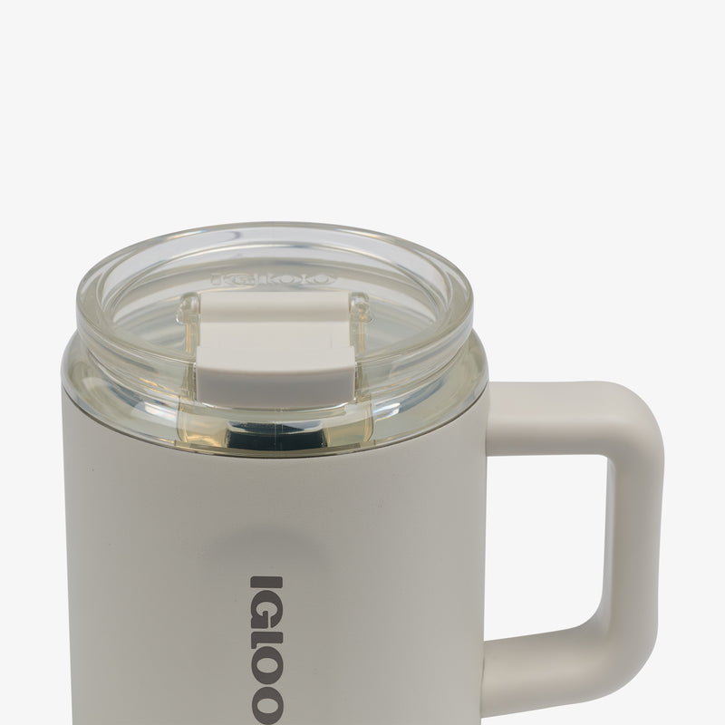 15 Oz Ceramic-Lined Coffee Mug - Sage