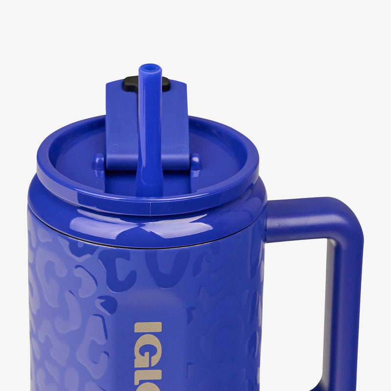 NFL 32 Oz Leopard Flip ‘n’ Sip Travel Mug - Cowboys