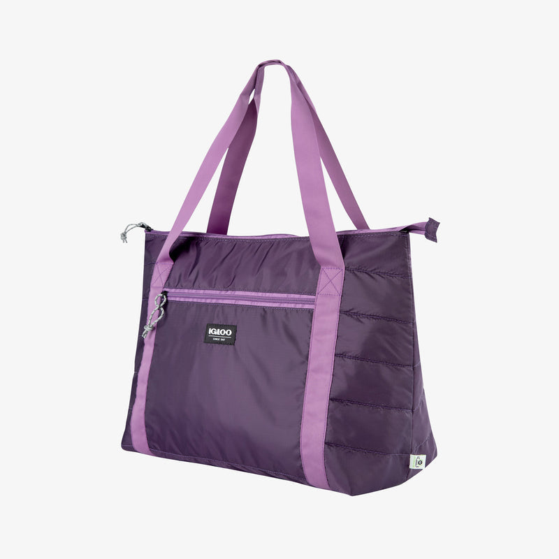 Packable Puffer 20-Can Cooler Bag - Magenta