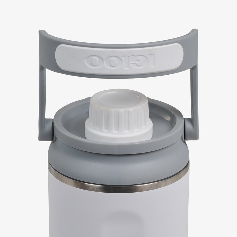36 Oz Twist ‘n’ Chug Bottle - Gloss White