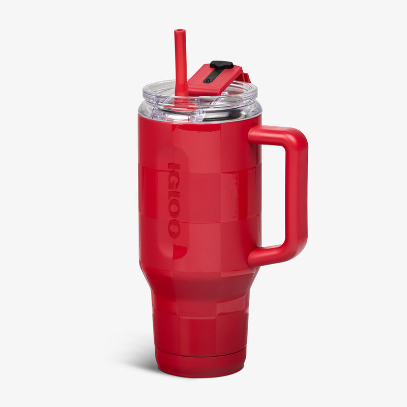 32 Oz Flip ‘n’ Sip Travel Mug - Skeleton Glow
