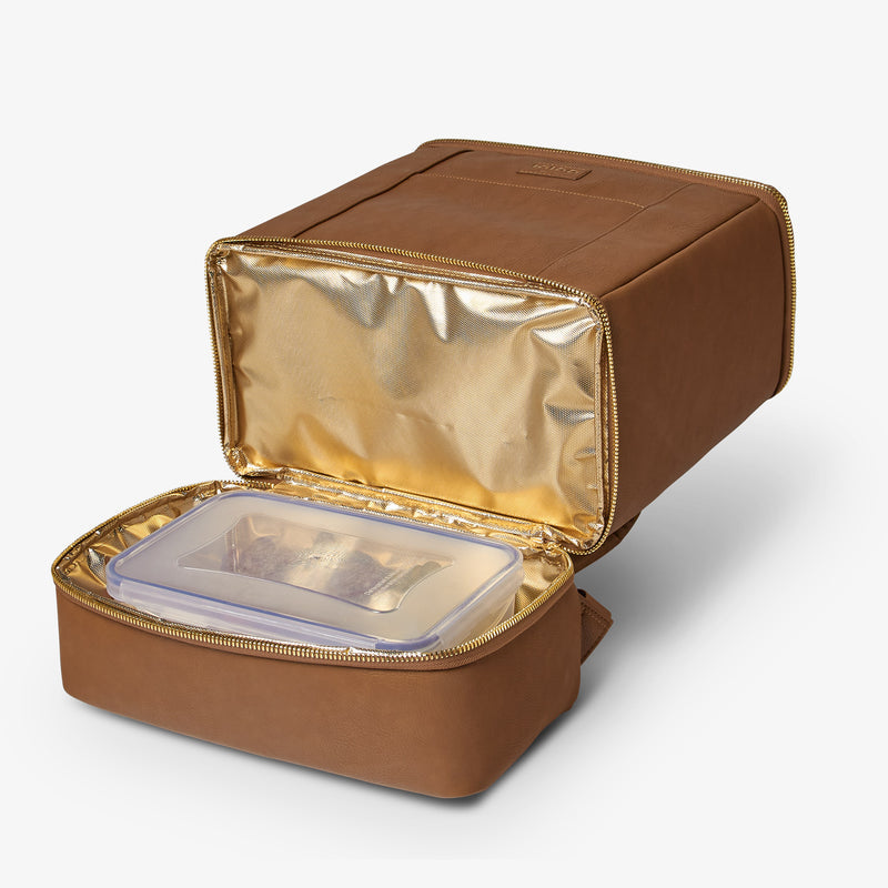 Igloo Luxe® Dual Compartment Backpack - Cognac