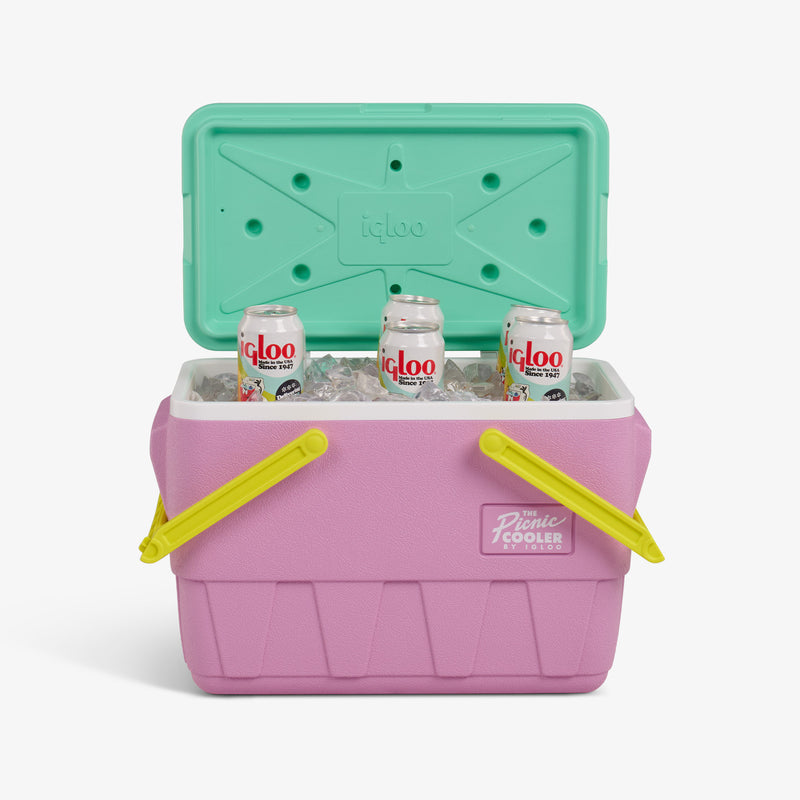 Retro Picnic Basket 25 Qt Cooler - Tutti Frutti