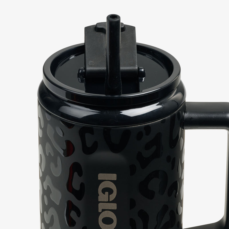 NFL 32 Oz Leopard Flip ‘n’ Sip Travel Mug - Cowboys