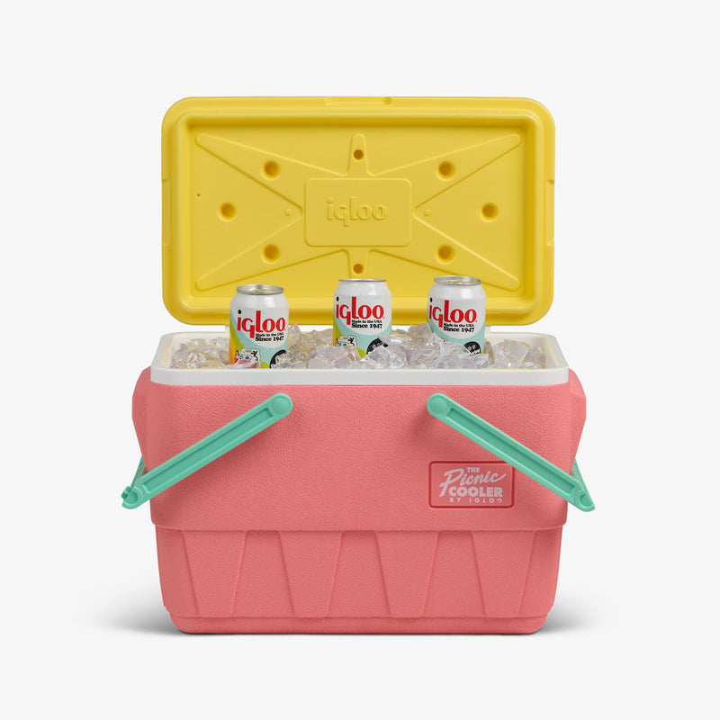 Retro Picnic Basket 25 Qt Cooler - Tutti Frutti