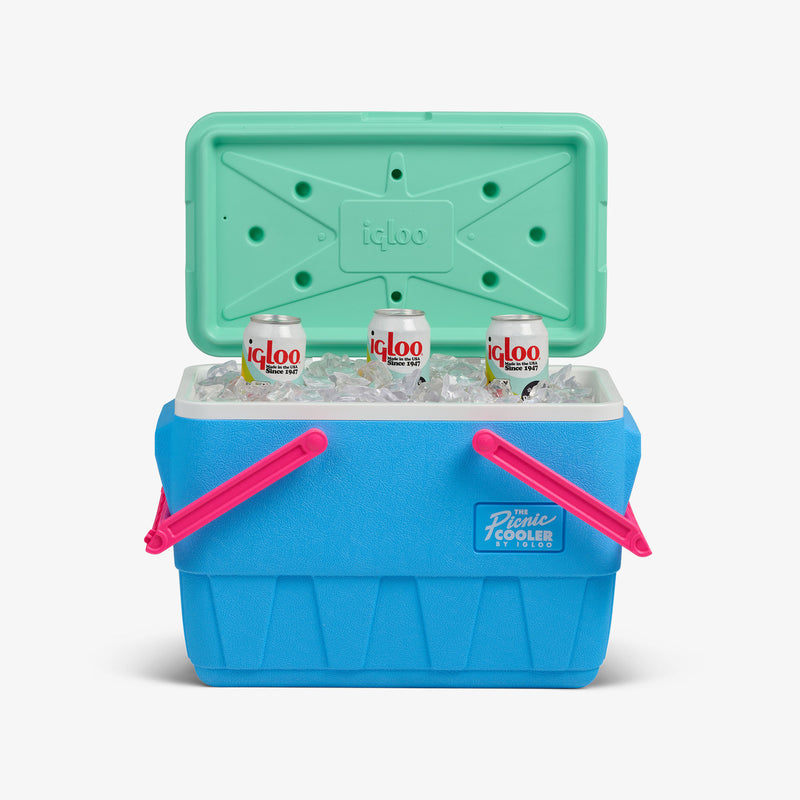 Retro Picnic Basket 25 Qt Cooler - Tutti Frutti