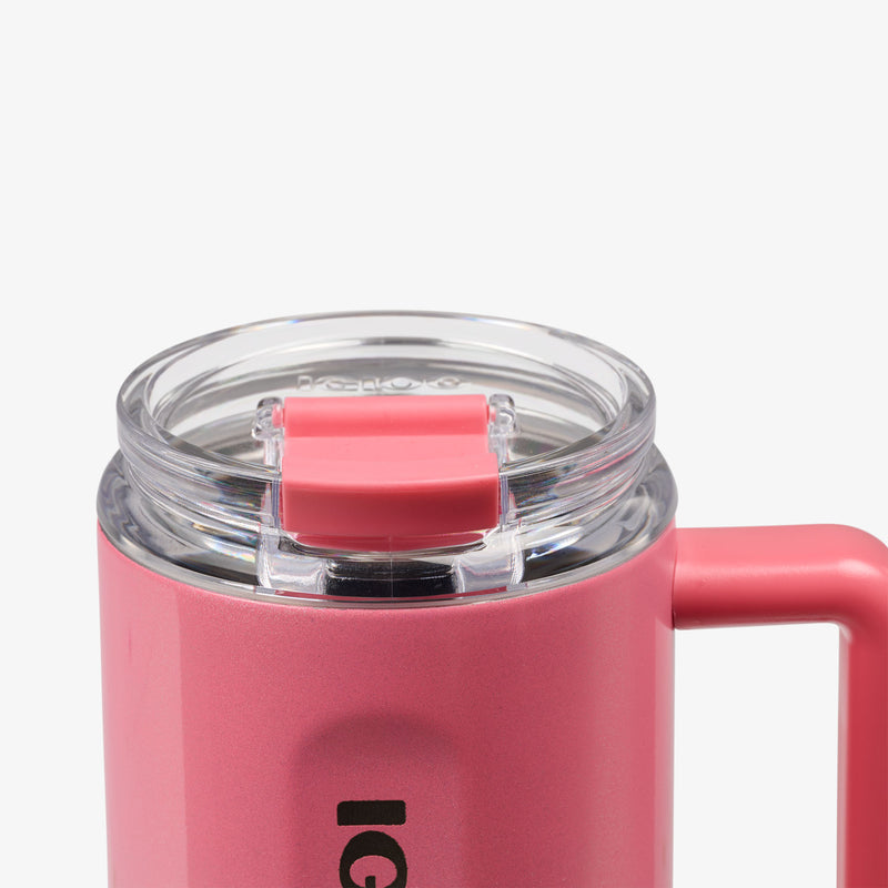32 Oz Flip ‘n’ Sip Travel Mug - Skeleton Glow