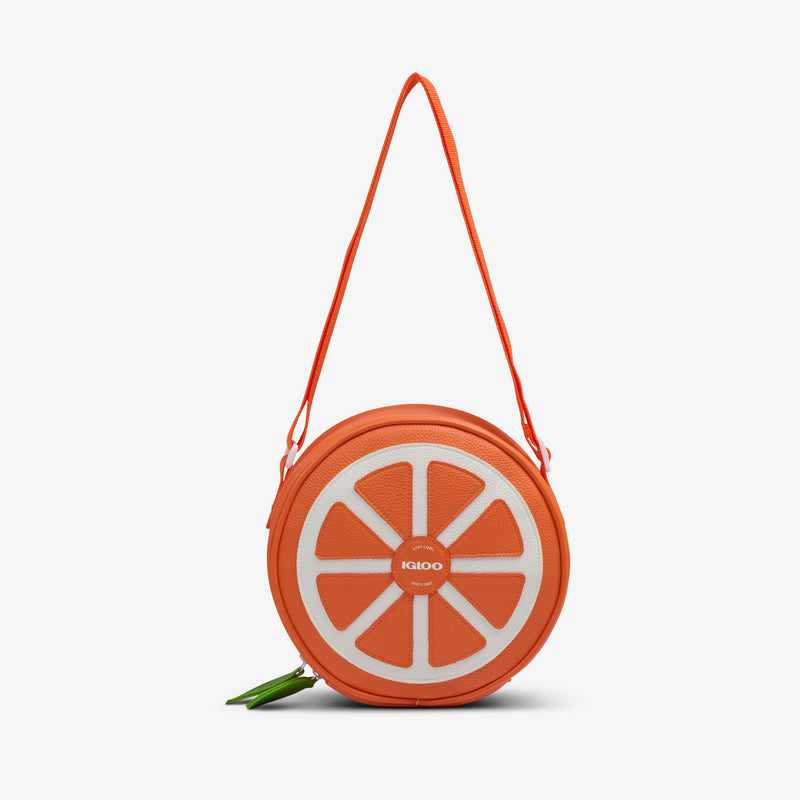 Citrus Crossbody Cooler Bag - Orange