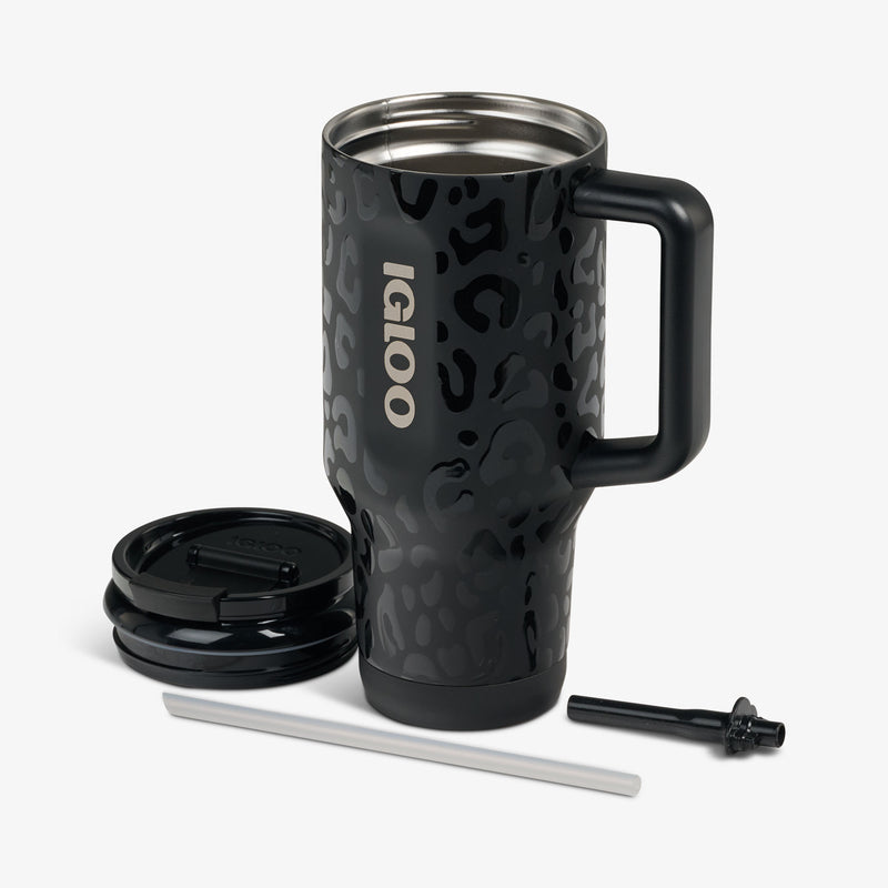 NFL 32 Oz Leopard Flip ‘n’ Sip Travel Mug - Cowboys