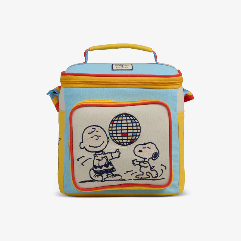 Snoopy Disco Party Square Lunch Cooler Bag