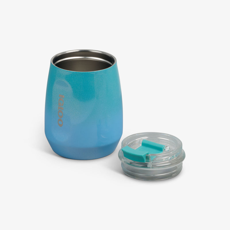 10 Oz Wine Tumbler - Gradient Pink