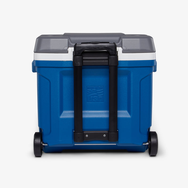 Latitude 30 Qt Roller Cooler - Blue