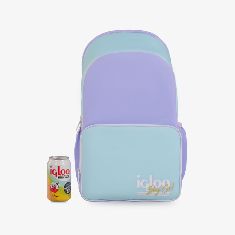 Retro Backpack Cooler - Tie-Dye