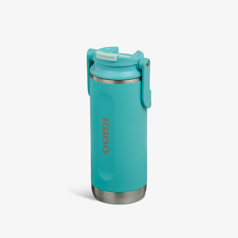 16 Oz Flip ‘n’ Sip Tumbler - Modern Blue