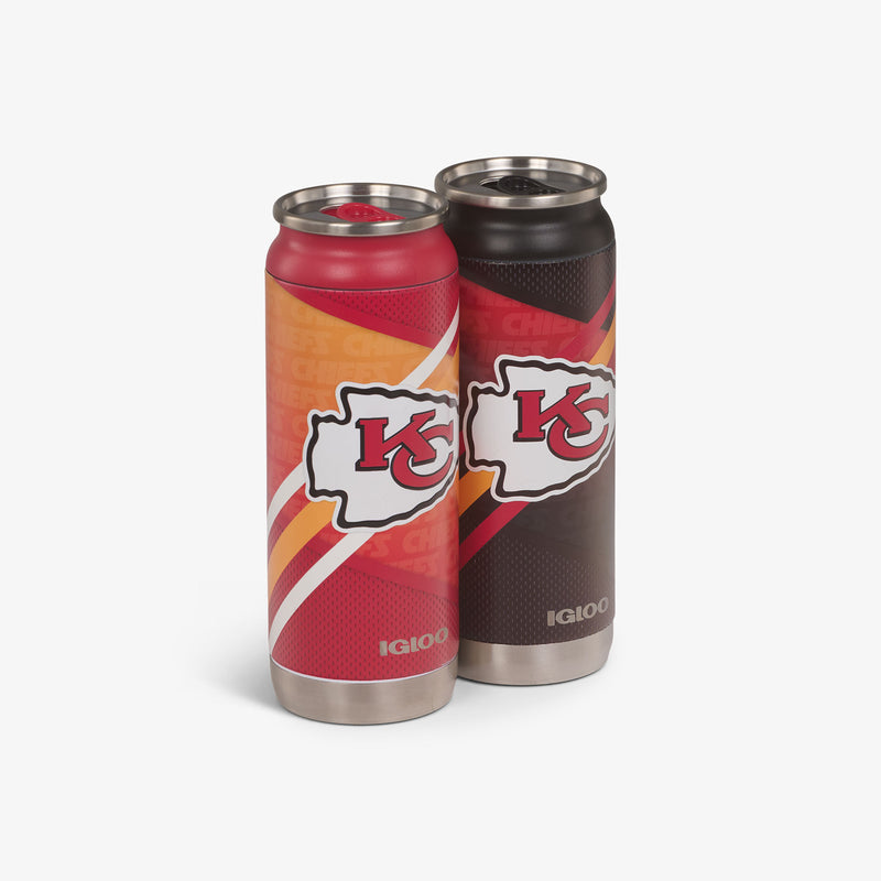 Kansas City Chiefs Home & Away 16 Oz Can 2-Pack