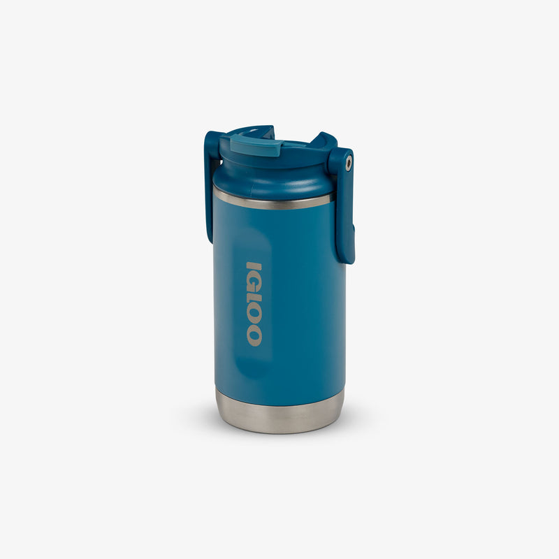 12 Oz Flip ‘n’ Sip Tumbler - Modern Blue