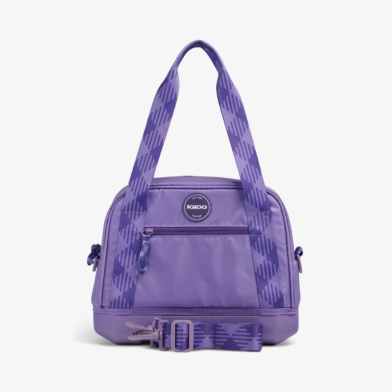 Tag Along Too 12-Can Satchel Cooler - Thrift Pink