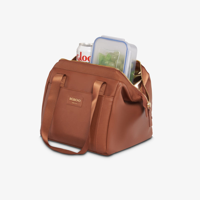 Igloo Luxe® Lunch Tote Cooler Bag - Cognac