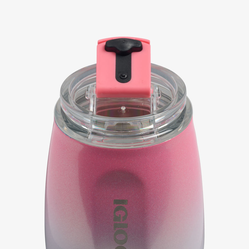 10 Oz Wine Tumbler - Gradient Pink