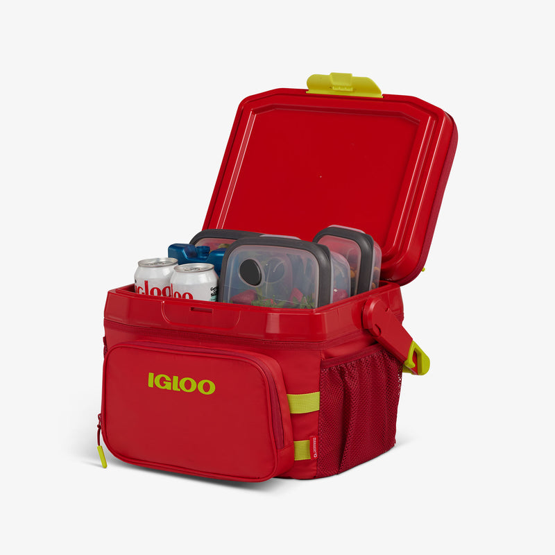 Rival 18-Can Hybrid Cooler - Red Heat