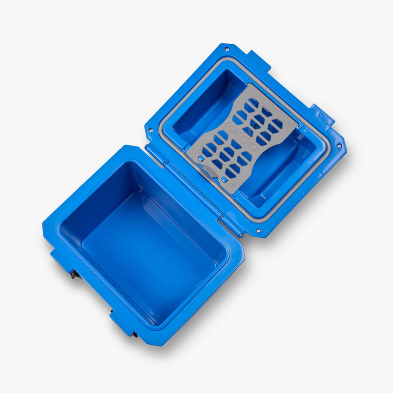 Gripper CoolBox 10 Qt Cooler - Sneaky Blue