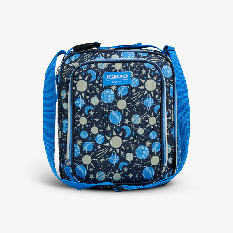 Kids Lunch Glow Vertical Cooler + Bento Box - Cosmic Glow