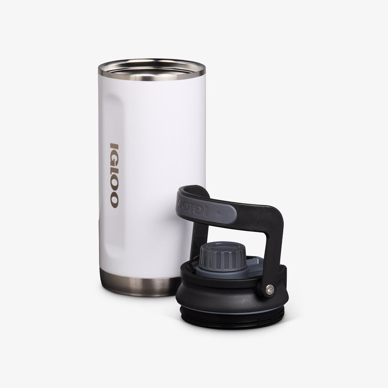 36 Oz Twist ‘n’ Chug Bottle - Gloss White