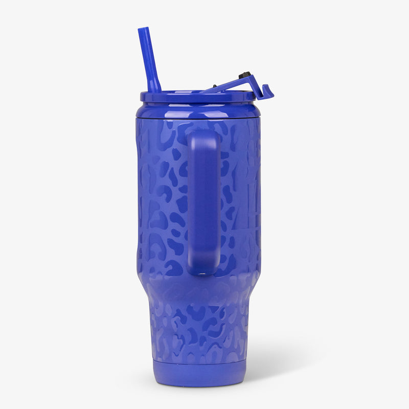 NFL 32 Oz Leopard Flip ‘n’ Sip Travel Mug - Cowboys