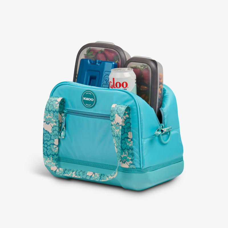 Tag Along Too 12-Can Satchel Cooler - Thrift Pink