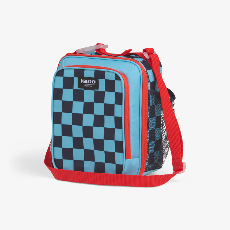 Kids Everyday Lunch Vertical Cooler Bag - Checkers
