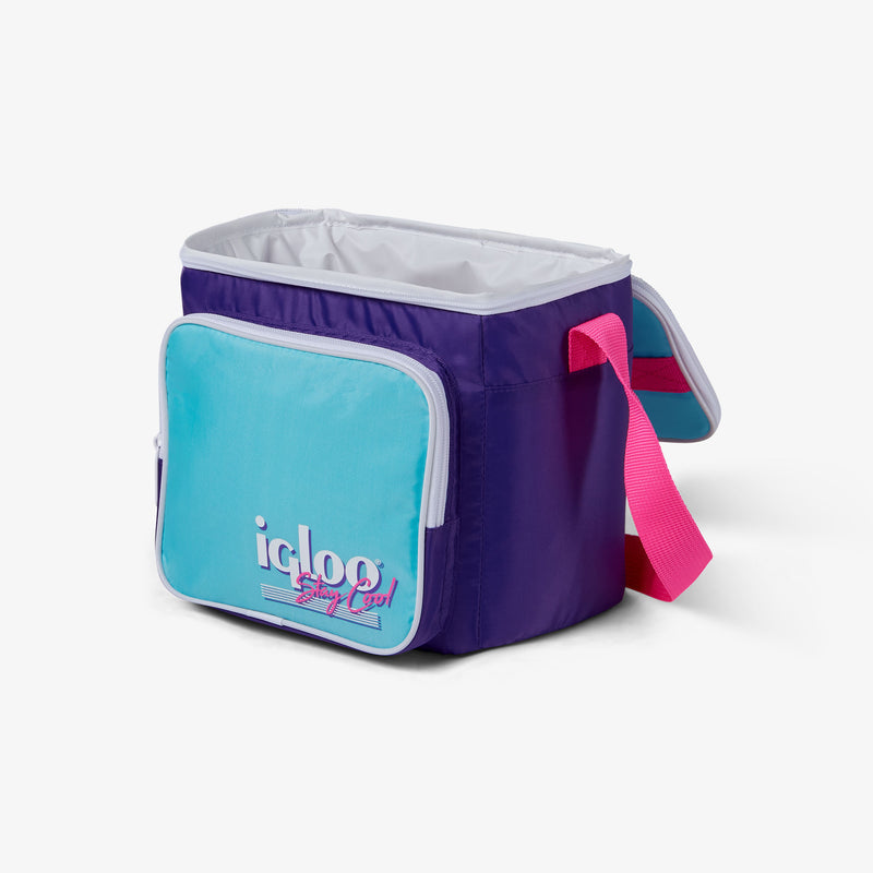 Retro Square Lunch Bag - Psychedelic Daisy