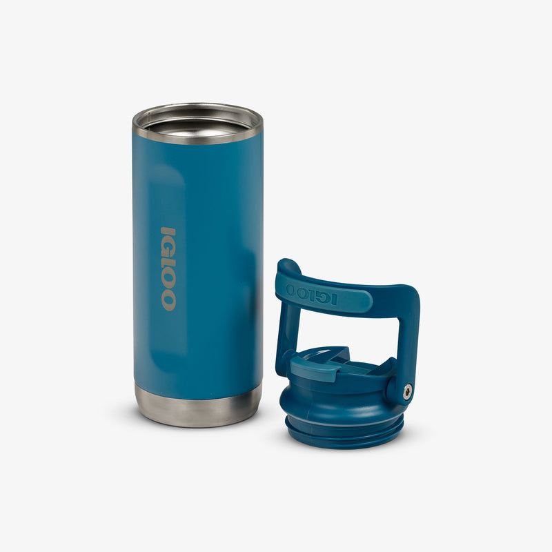16 Oz Flip ‘n’ Sip Tumbler - Modern Blue