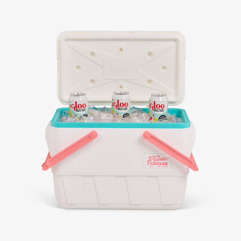 Retro Picnic Basket 25 Qt Cooler - Tutti Frutti