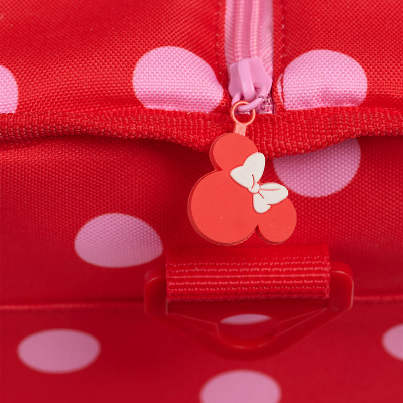 Disney Minnie Mouse Polka Dots Dual Compartment Tote Cooler Bag