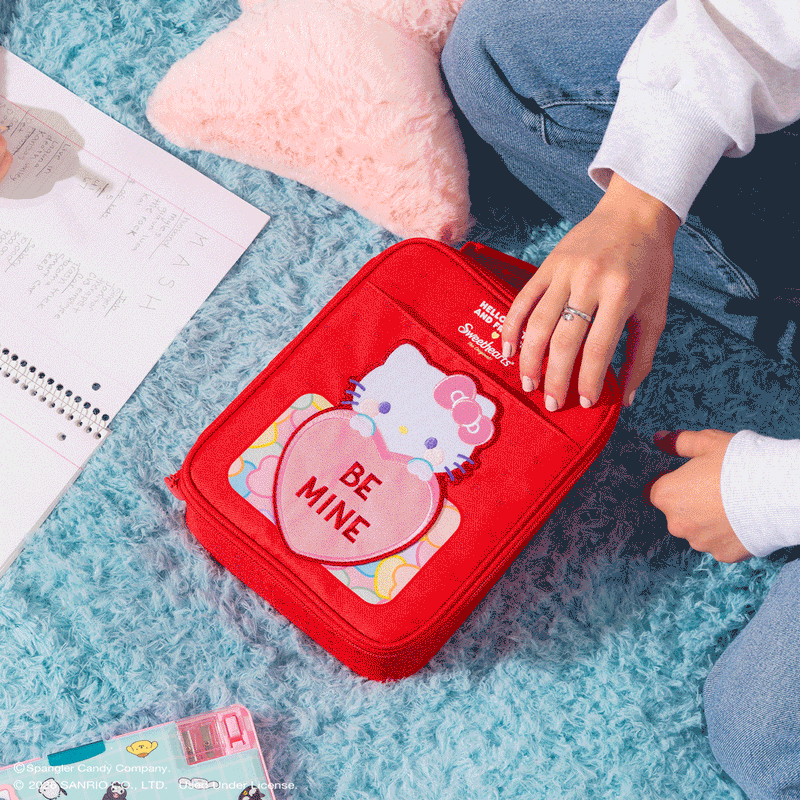 Hello Kitty® and Friends x Sweethearts® Candies Slim Lunch Cooler