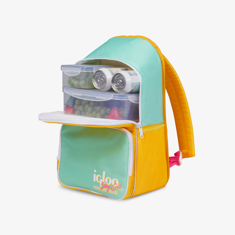 Retro Backpack Cooler - Tie-Dye