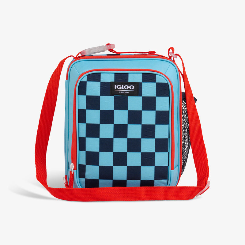 Kids Everyday Lunch Vertical Cooler Bag - Checkers