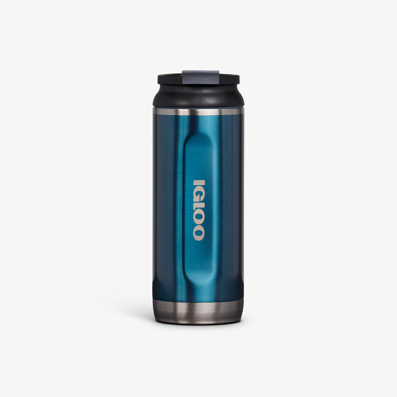 16 Oz Flip ‘n’ Sip Tumbler - Modern Blue