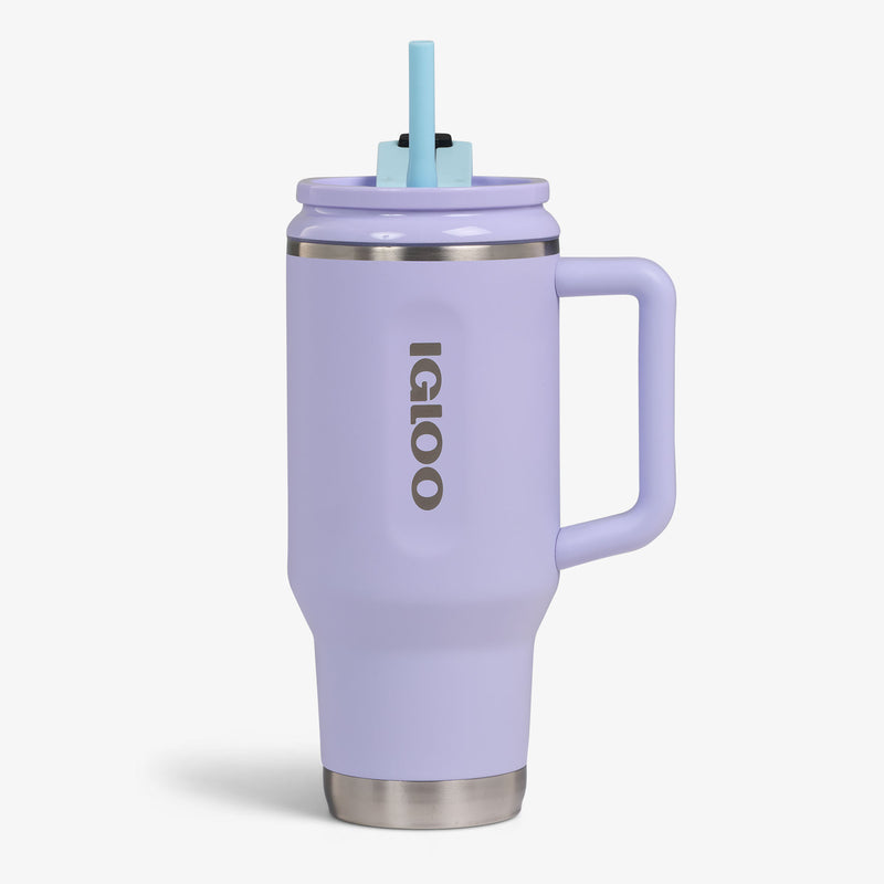 32 Oz Flip ‘n’ Sip Travel Mug - Skeleton Glow