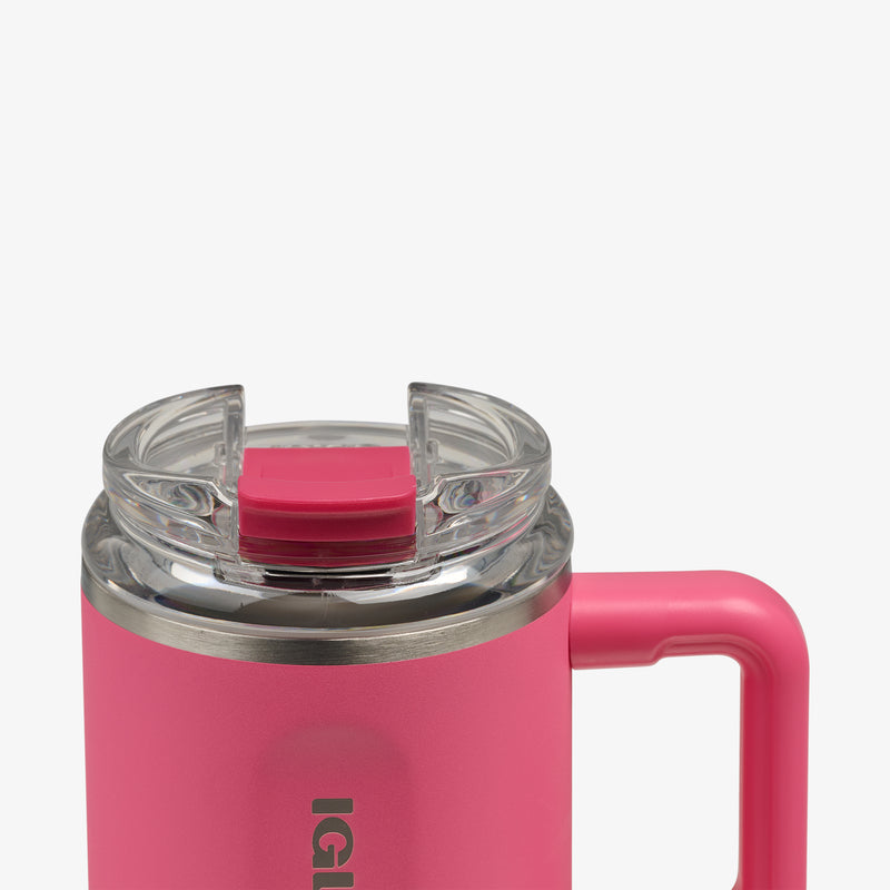 18 Oz Flip ‘n’ Sip Travel Mug - Blue Shale