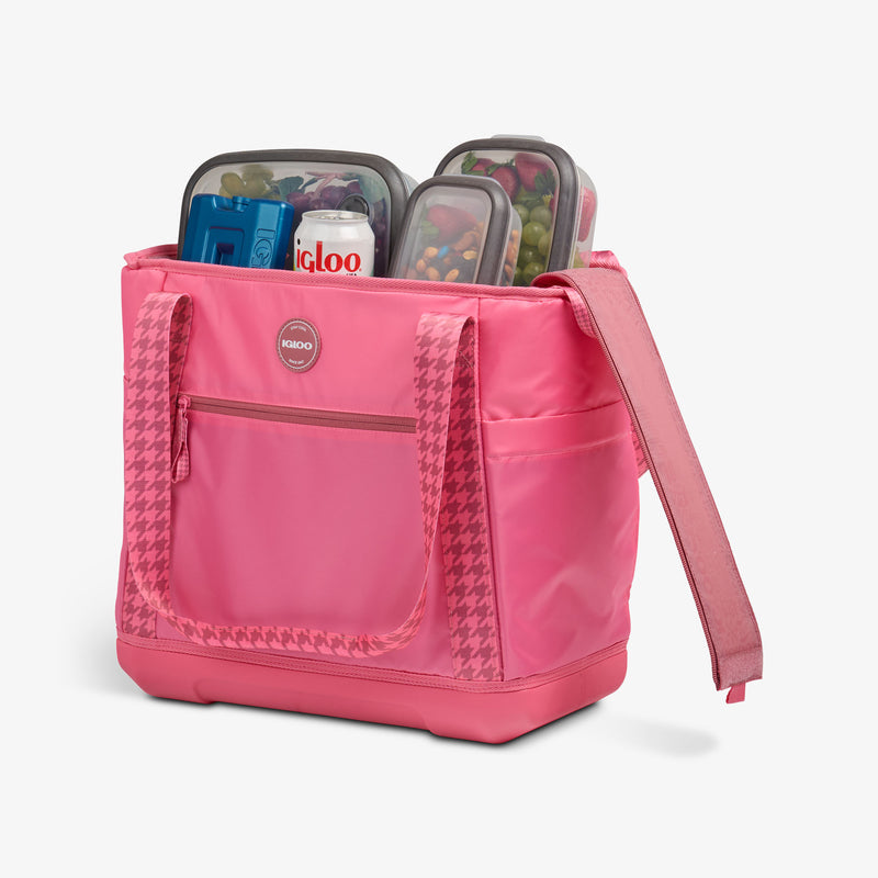 Tag Along Too 36-Can Tote Cooler - Thrift Pink