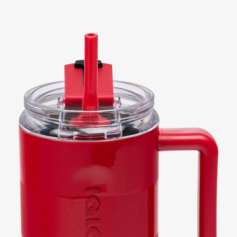 32 Oz Flip ‘n’ Sip Travel Mug - Skeleton Glow