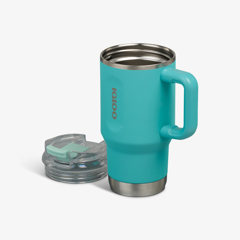 18 Oz Flip ‘n’ Sip Travel Mug - Blue Shale
